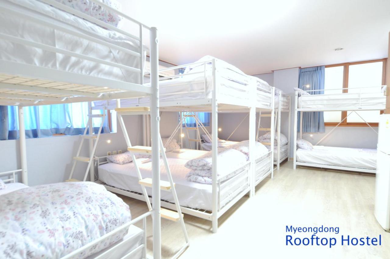 Myeongdong Rooftop Hostel Seoul Exteriör bild