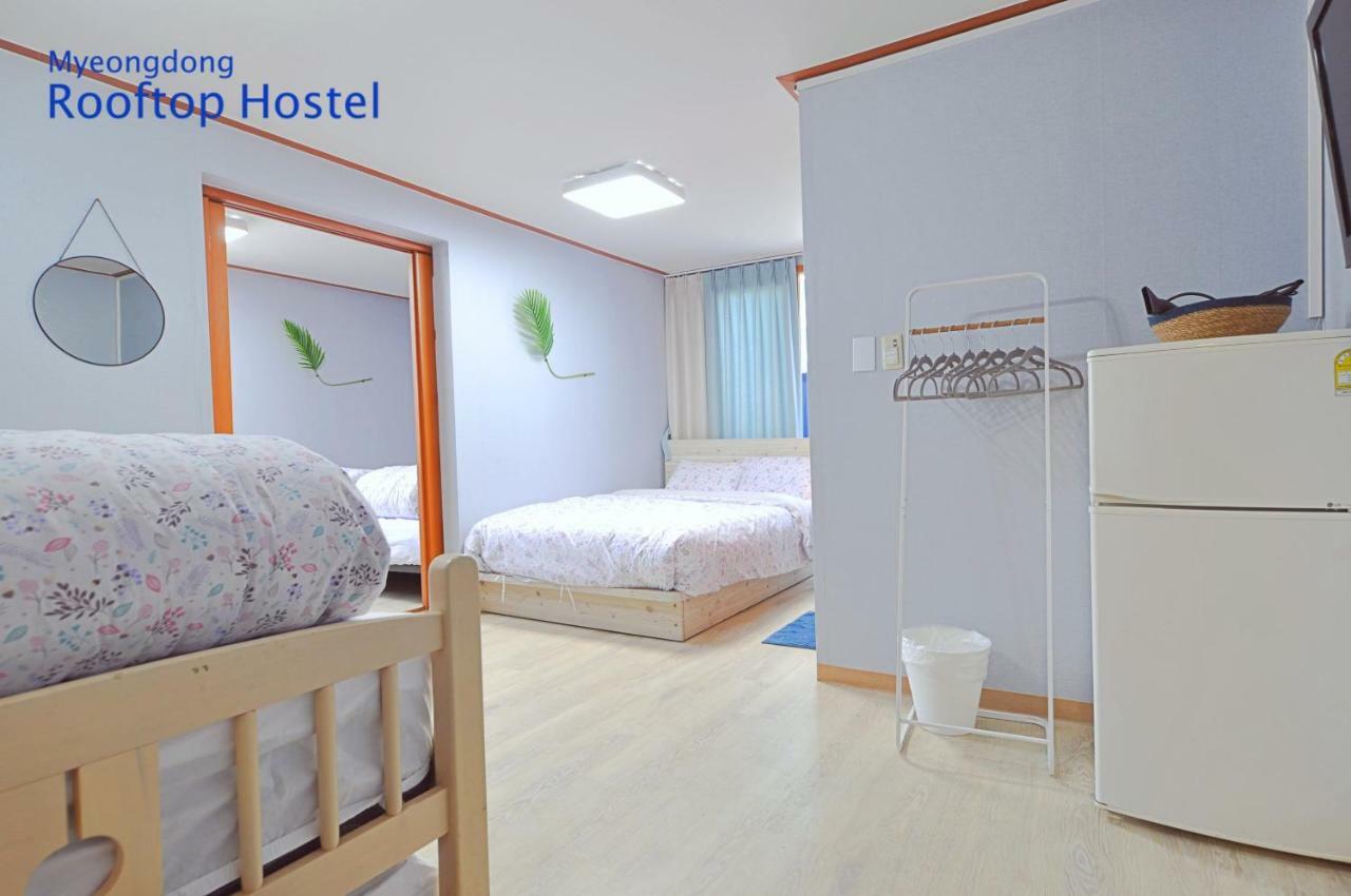 Myeongdong Rooftop Hostel Seoul Exteriör bild