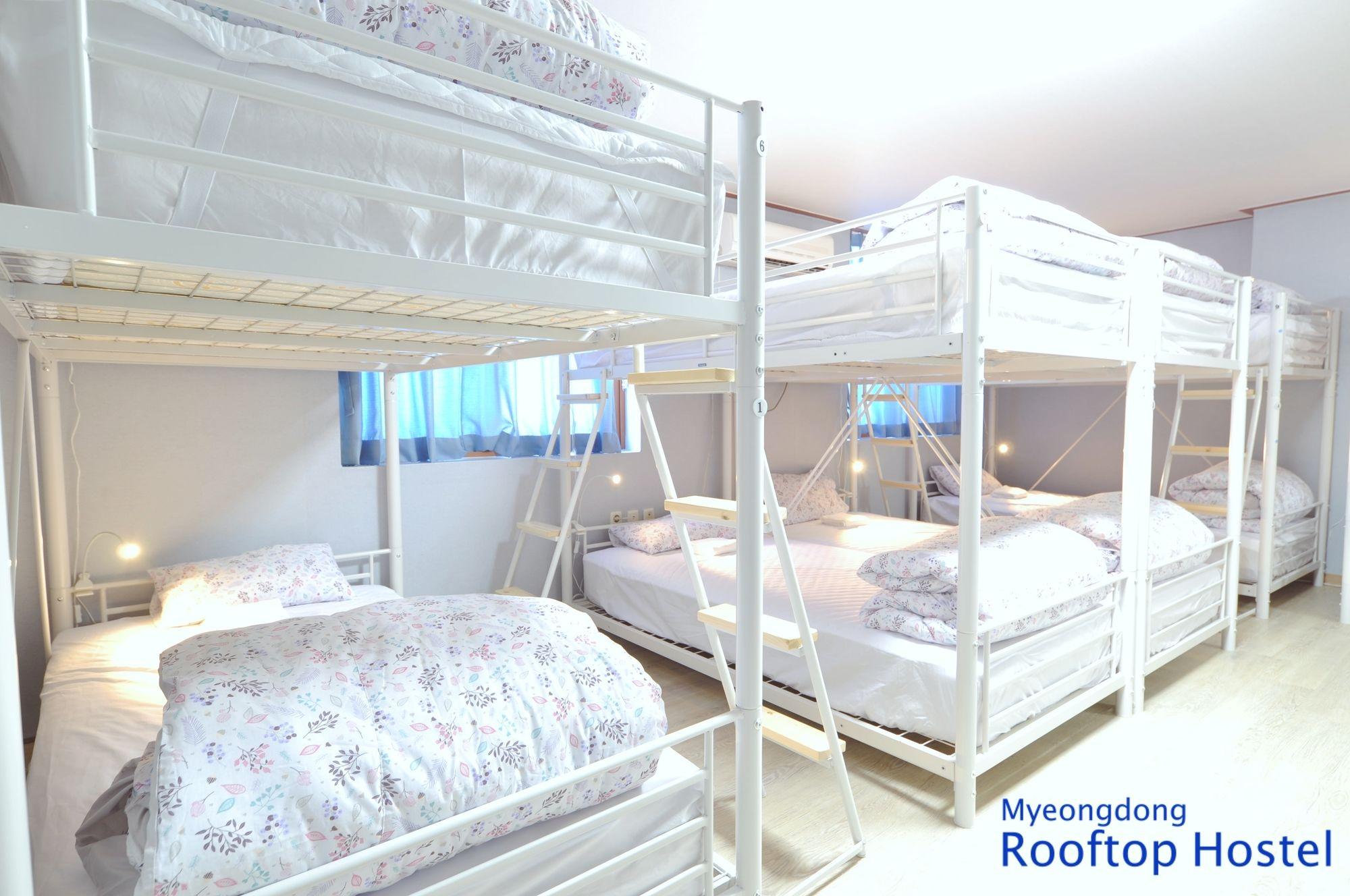 Myeongdong Rooftop Hostel Seoul Exteriör bild